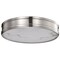 Nuvo Kendall, 14 Inch LED Flush Mount, Brushed Nickel with Alabaster Glass 62/2111 - alternate 1